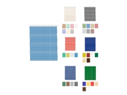 Cortinas De Exterior Impermeables – Cortinas Antimoscas Para Terrazas Y Porche Krismar - Azul 80 X 240 Cm