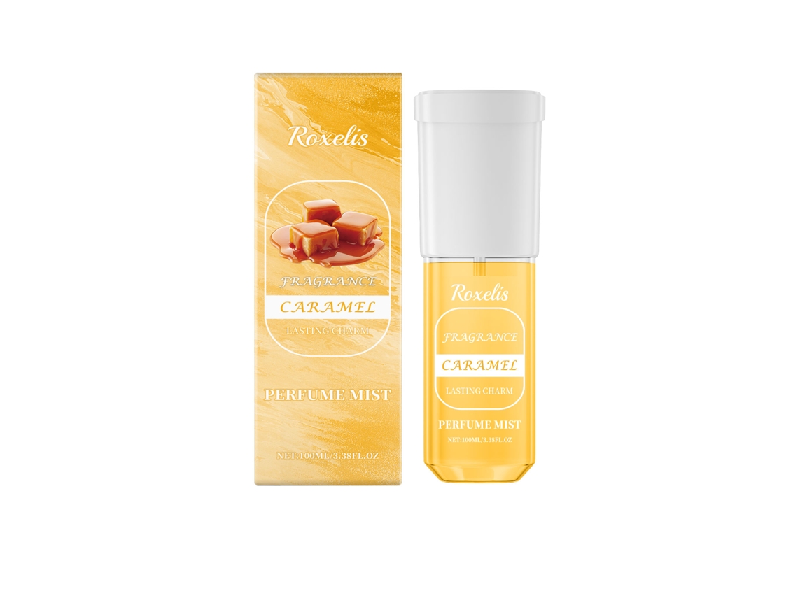 Perfume en spray de caramelo