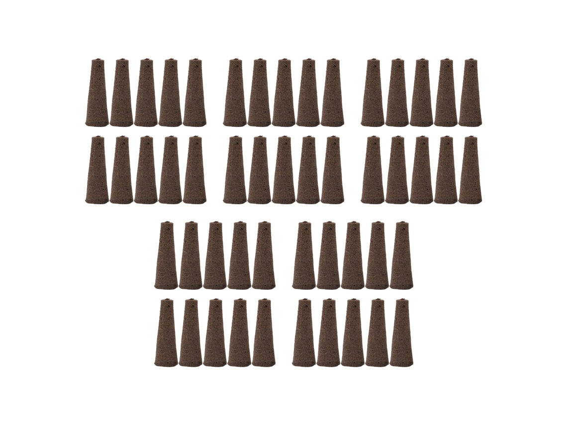 50 bloques de turba para siembra de plántulas, para jardinería, cultivo hidropónico sin suelo, germinación de plantas HRD Tn0524