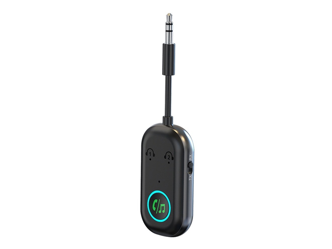 Transmisor y receptor Bluetooth 5.3, adaptador auxiliar inalámbrico de emparejamiento dual, compatible con Chaberlu Bluetooth