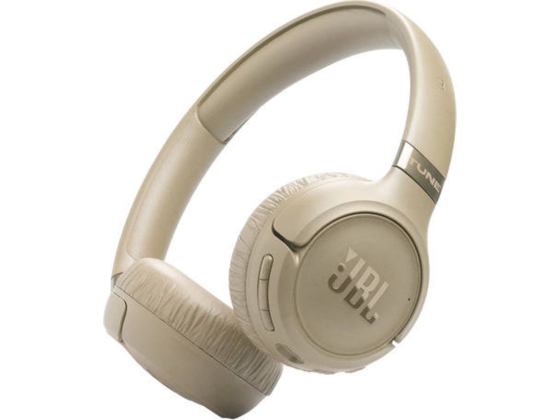 Auriculares Bluetooth JBL T680NCBEG (On Ear -  Micrófono - Beige)