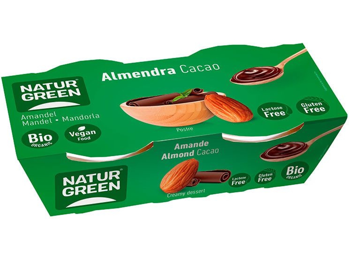 Chocolate NATURGREEN 2 (125 Gr - Almendra)