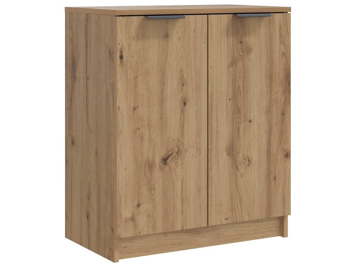 Maison Exclusive - Mueble Zapatero Madera De Ingeniería Roble Artisian 59x35x70 Cm