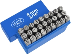 Juego De 27 Punzones Metálicos De Acero, De 3 A 8 Mm De Diámetro, Para La Fabricación De Joyas.