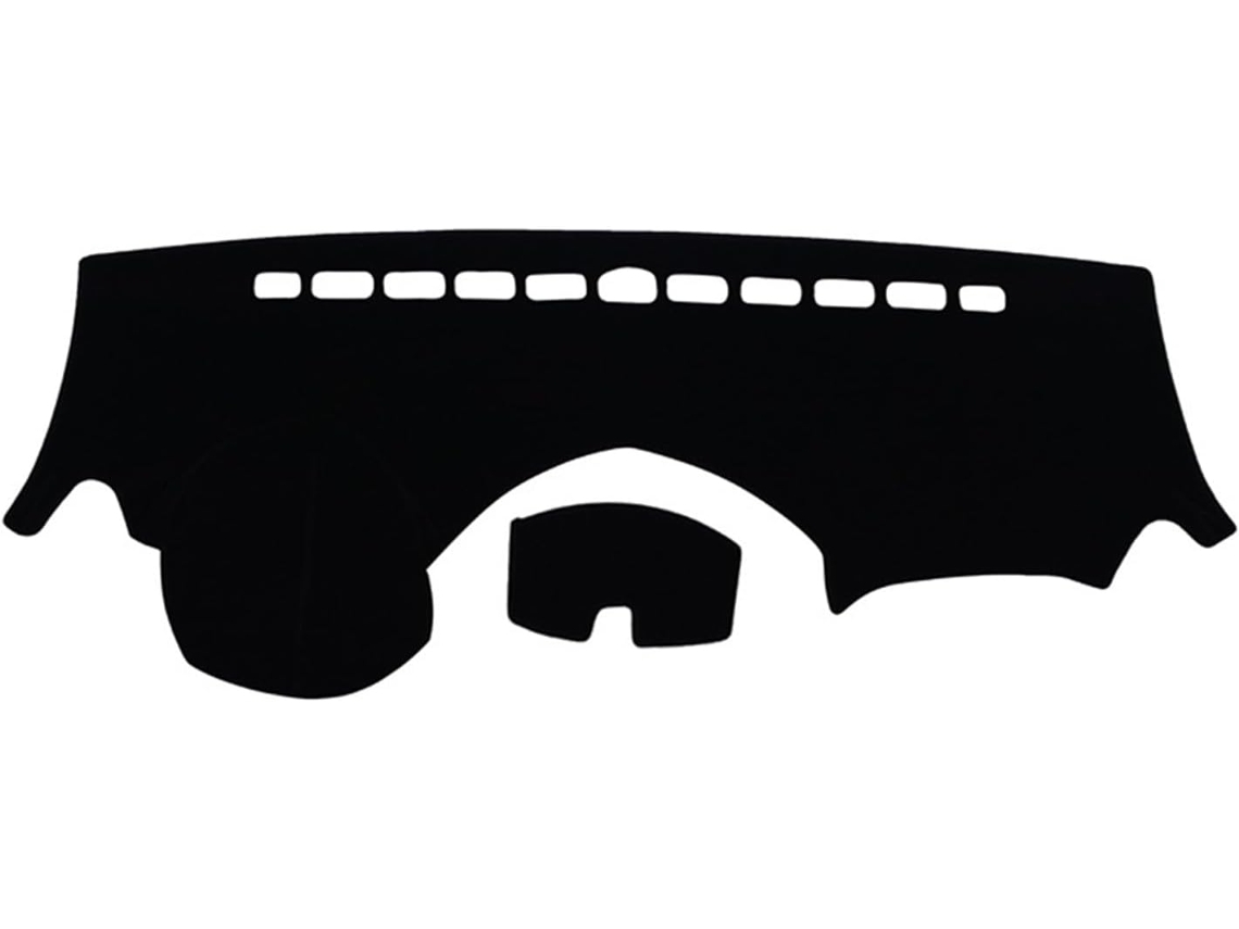 Alfombrilla Protectora De Gamuza Para El Tablero Interior Del Chevrolet Trax 2014-2016 (negro)