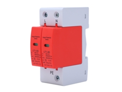 Protector Contra Sobretensiones De Cc, 2 Polos, 40 Ka-80 Ka, 385 V Ca. Dispositivo De Protección Residencial.