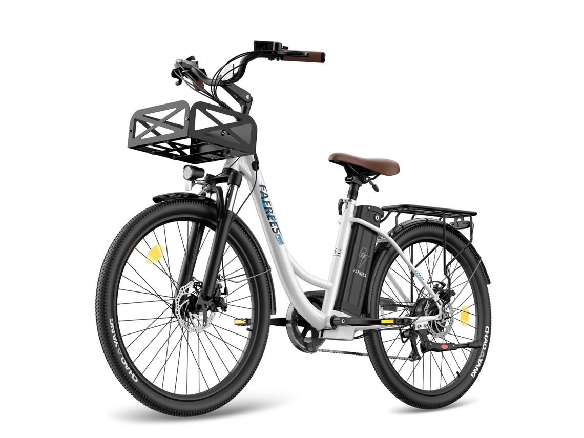 Bicicleta Eléctrica Fafrees F26 De Larga Duración, Neumáticos De 26", Motor De 250 W, Batería De 36 V Y 25 Ah.