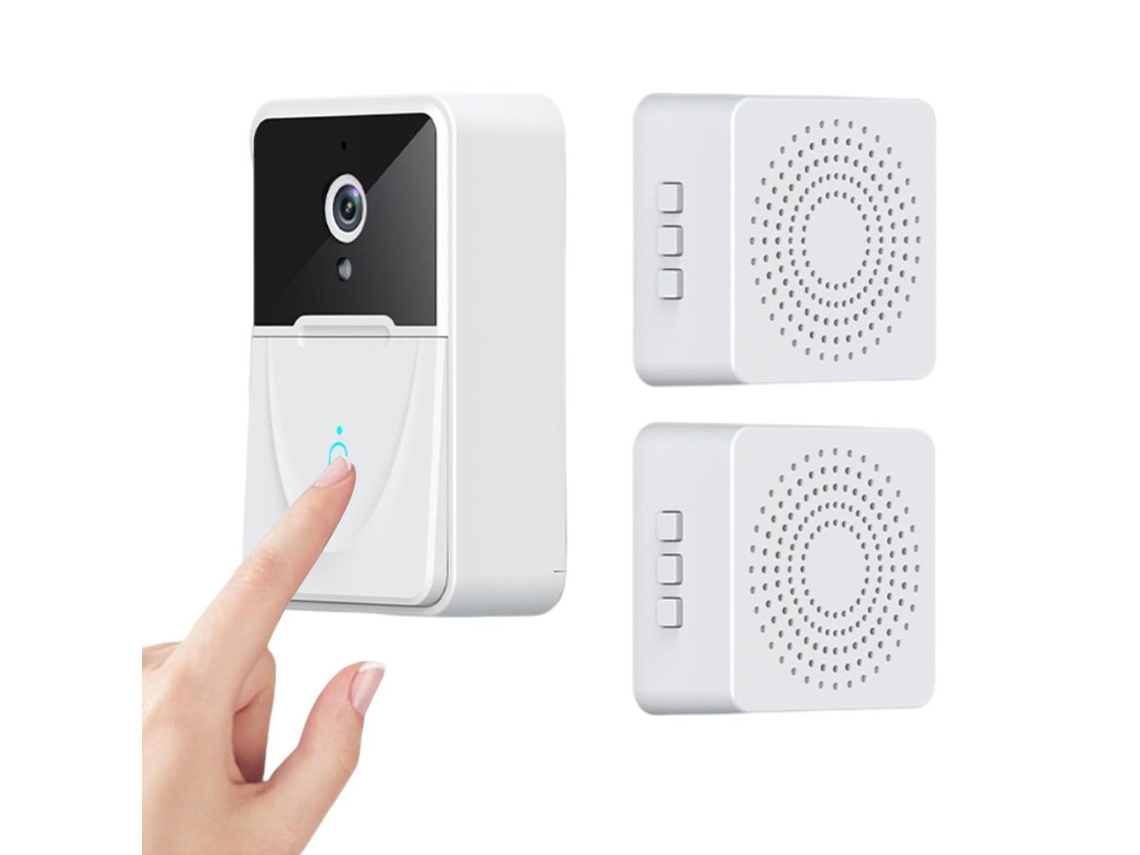 Timbre Inteligente De Vídeo (monitoreo Hd Remoto Inalámbrico Wifi)