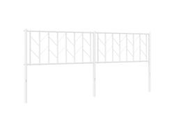 Cabecero de repuesto 193 cm Metal Blanco MAISON EXCLUSIVE
