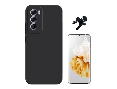 Protector de Pantalla Full Cover Frente Carro para Oppo Oppo Reno12 Pro PHONECARE Negro