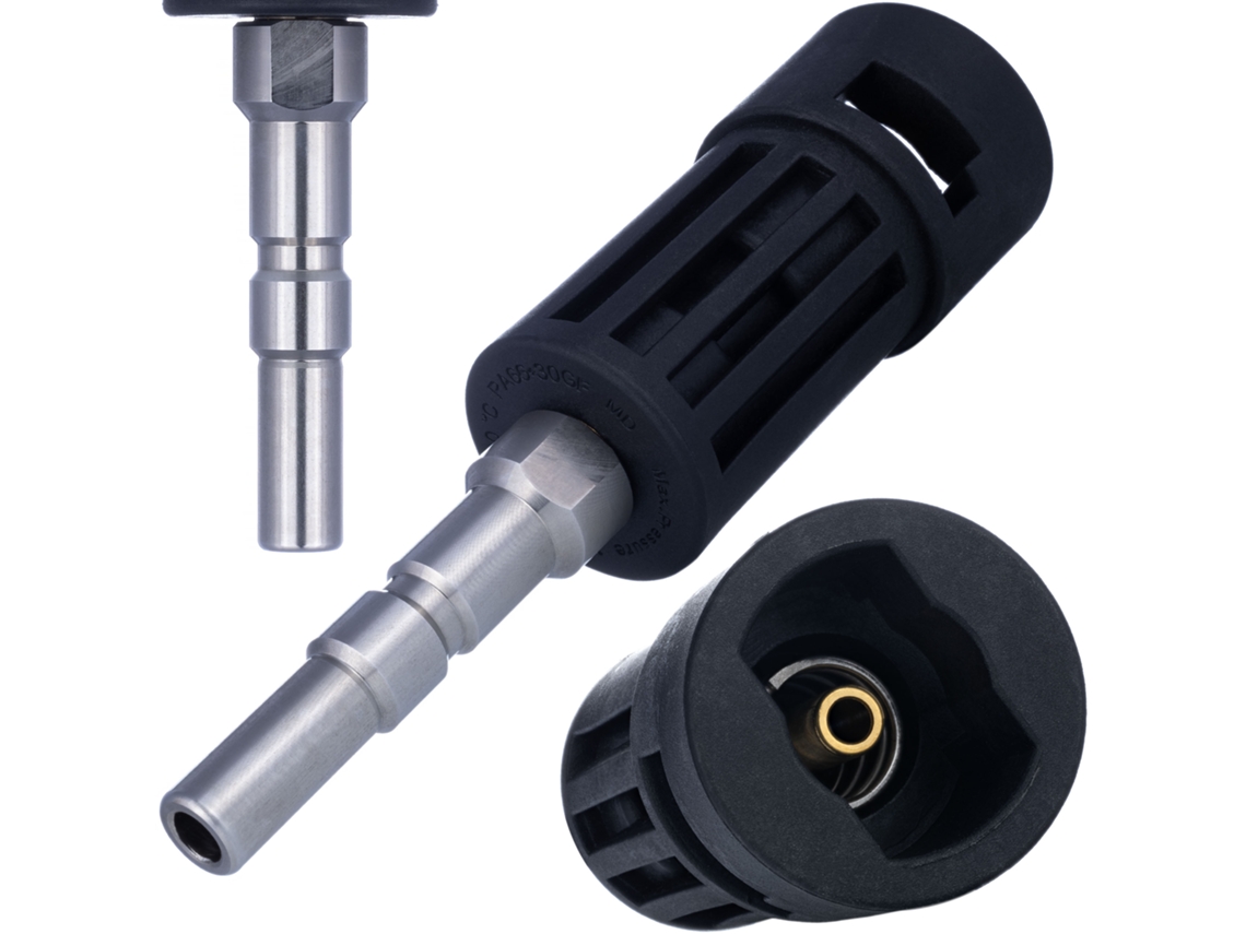 Adaptador para hidrolimpiadora – Bayoneta Karcher | 16 bar | Compatible con Nilfisk Y Kranzle D12