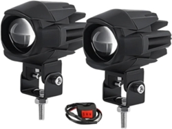 Faros Led Auxiliares Para Motocicleta Duradero Bicicleta