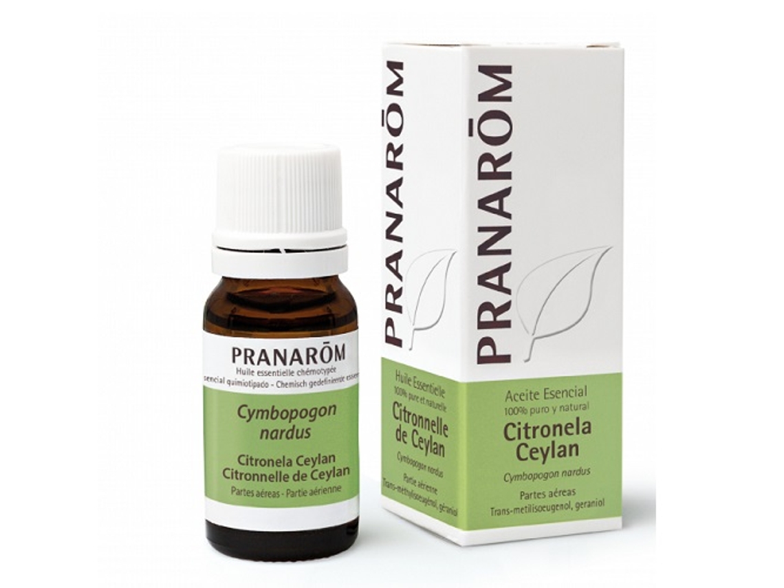 Aceite Essencial PRANAROM Ceylan Citronella (10 ml de óleo essencial)