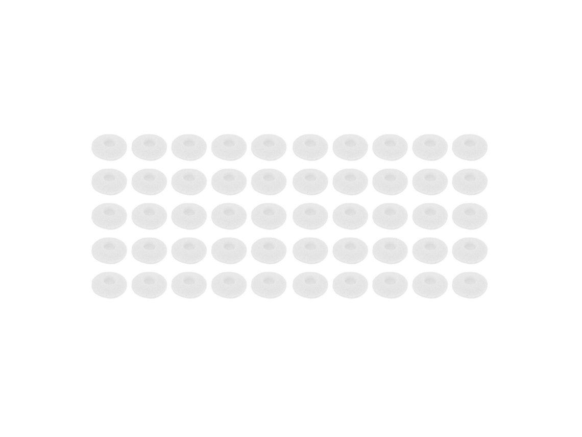 50pcs Capas De Espuma Para Fones De Ouvido 15mm, Pontes De Reposição Macias E Confortáveis Para Mp3 Mp4 Tablets