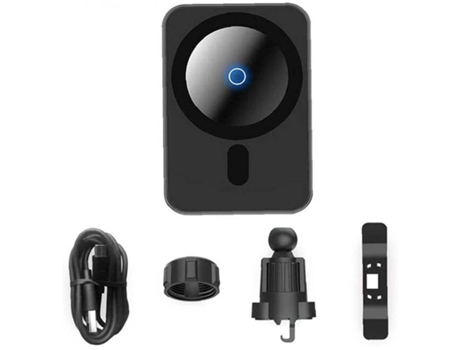 Cargador Carro Sem Carregamento Rápido Air Vent Suction para iPhone 12 Pro YIZHOOD Negro