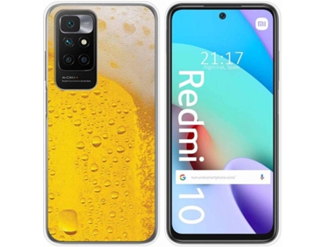 Carcasa Xiaomi Redmi 10 TUMUNDOSMARTPHONE Cerveza Multicolor