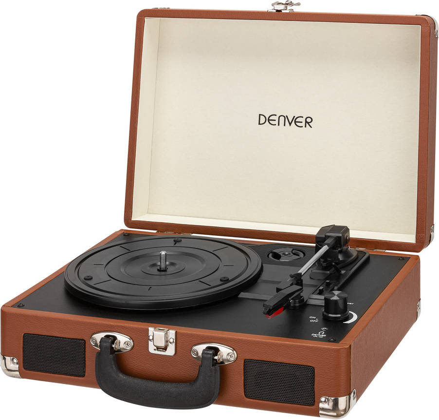 Tocadiscos DENVER VPL-120 Marrón