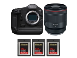 Canon Eos R1 + Rf 50mm F/1.2 L Usm + 3 Sandisk 512gb Extreme Pro Cfexpress Type B + Ebook “20 Consejos Para Fotos Que Impactan”