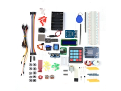 Kit De Inicio De Electrónica Para Principiantes Con Sensor Motor Paso A Paso Breadboard Componentes Led