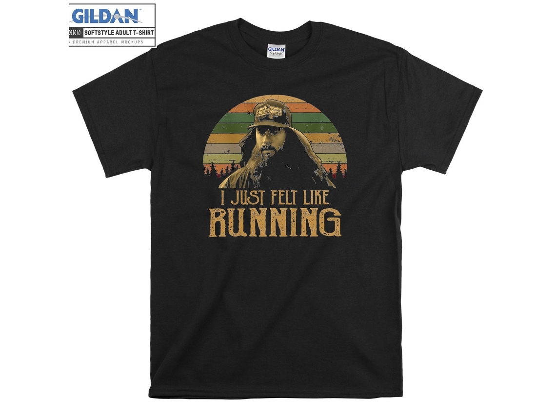 Camiseta Rockinstone Retro Forrest Gump I Just Felt(l)
