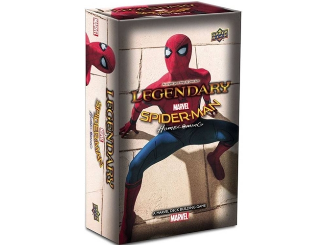 Juego de Mesa UPPER DECK Marvel Legendary: Spider-Man Homecomin (Inglés - Edad Mínima: 8)