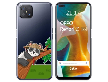 Carcasa Oppo Reno 4Z 5G TUMUNDOSMARTPHONE Dibujos Transparente