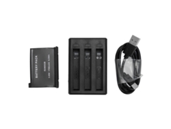 Cargador Rápido De 3 Canales Con Batería De Litio Para Insta 360 One X2
