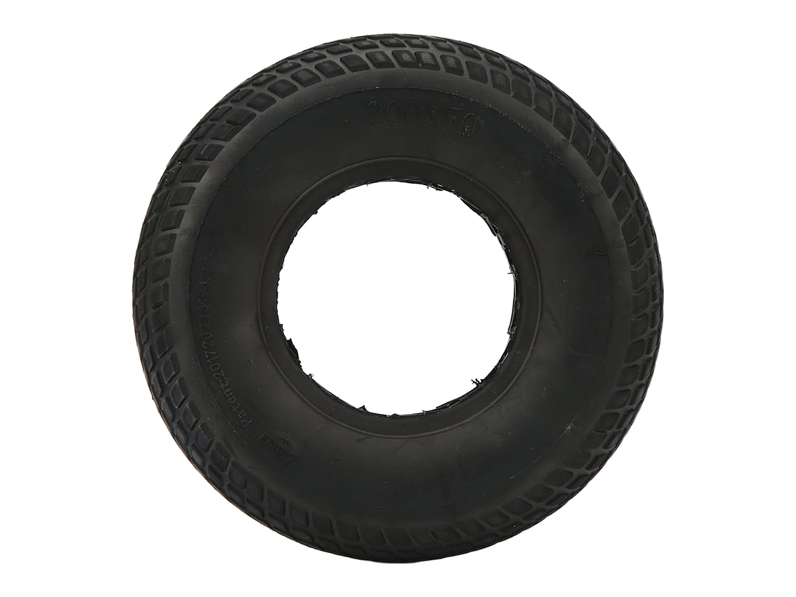 Neumático De Caucho Macizo De 8 Pulgadas Para Patinete Eléctrico Sin Llanta, A Prueba De Golpes Y Explosiones, 200x50
