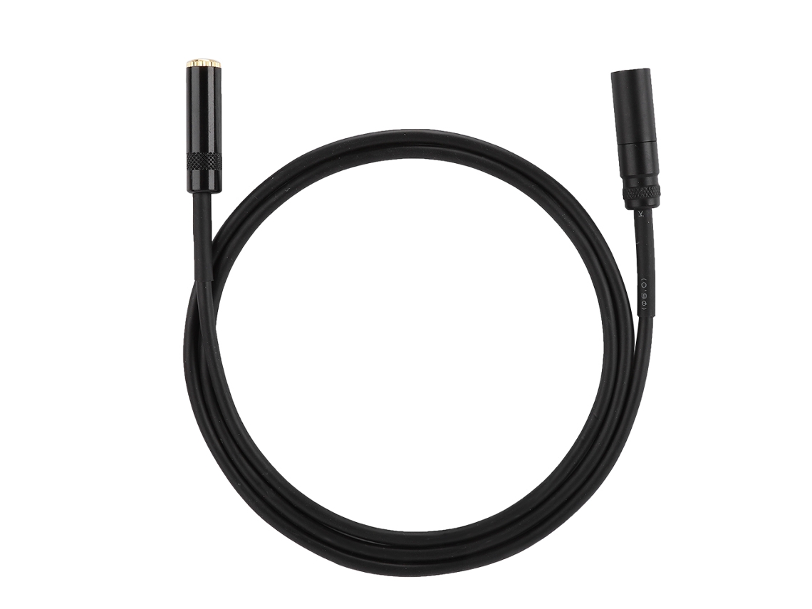 Cable Adaptador De Audio De 2 Vías De 3,5 Mm Hembra A Mini Xlr Macho Para Equipos Fotográficos, 1 M