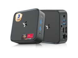 Mini Pc Huidun H80 Amd Ryzen 5 3500u 3.7ghz Max 16 Gb 512 Gb Windows 11 Pro 2.4+5g Wifi Negro