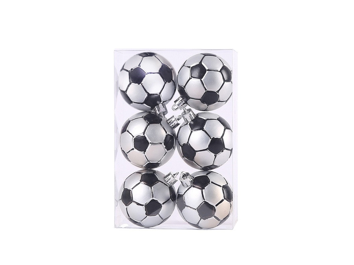 Bolas de Navidad, adornos para el árbol de Navidad, pelotas de rugby de 6 cm como regalo Yunzii