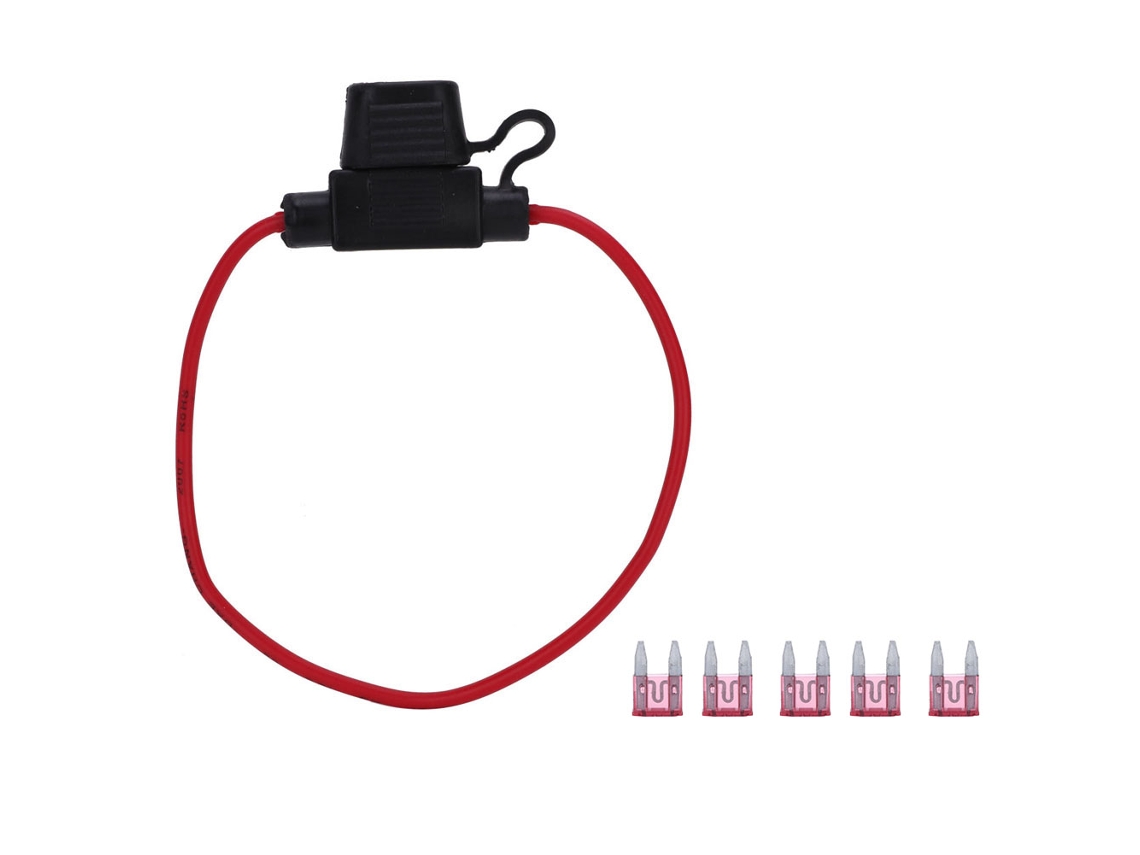 Yncm2026-porta Fusibles En Línea 5 Piezas Atc/ato Blade Fuse 40a Para Coche Barco Rv