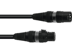 Cable SOMMER CABLE Xlr 3Pin 1.5 m Bk Hicon