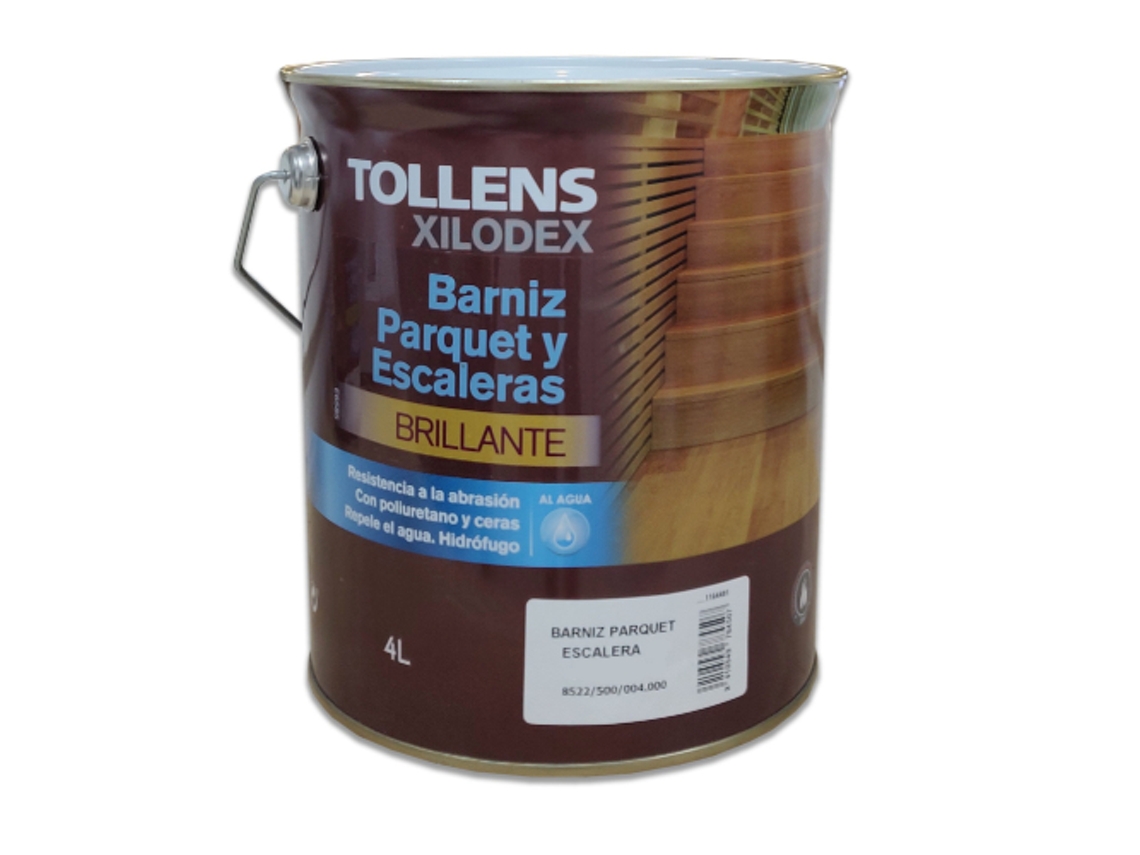 Barniz Parquet Al Agua Brillante 4 Lt