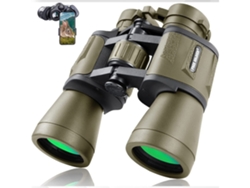 Prismáticos ENKERS Telescopio de protección de aves portátil, compacto y fácil de enfocar, viajes, turismo, negro-negro