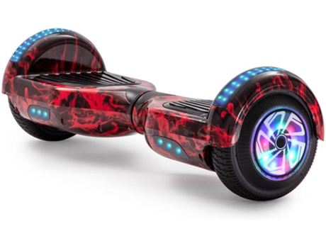 Hoverboard E-RIDES Flame Rojo