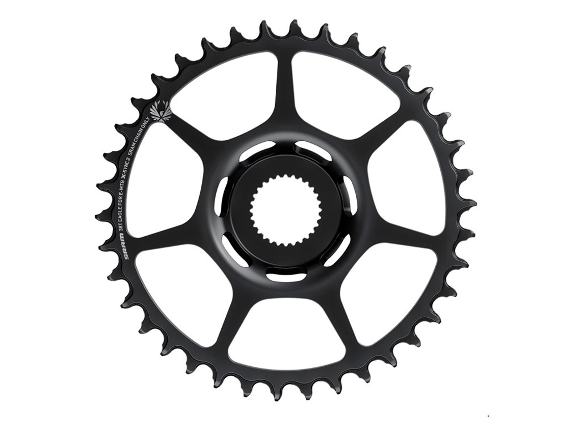 Plato SRAM Sync Eagle 38D Dm Black (Acero)