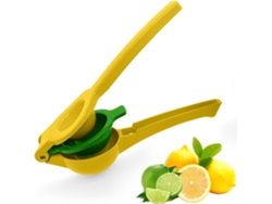 Exprimidor de cítricos de acero inoxidable, verde/amarillo, sin semillas, apto para lavavajillas ZYBLSSBB