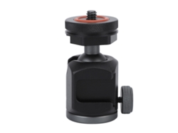 Cabezal De Trípode De Aluminio Giratorio De 360 Grados Con Adaptador Para Cámara De 1/4 De Pulgada.