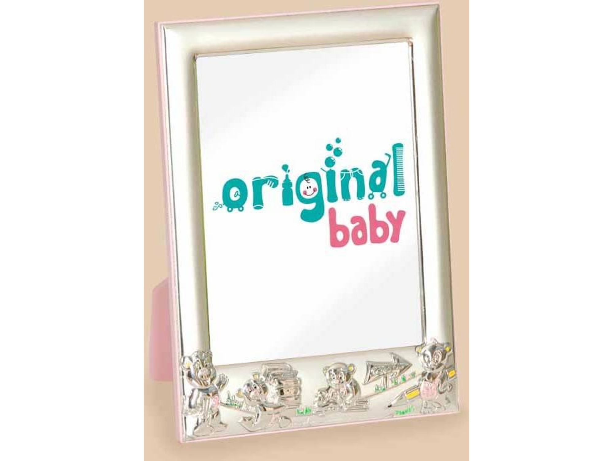 Marco REGALO BABY Ositos Rosa