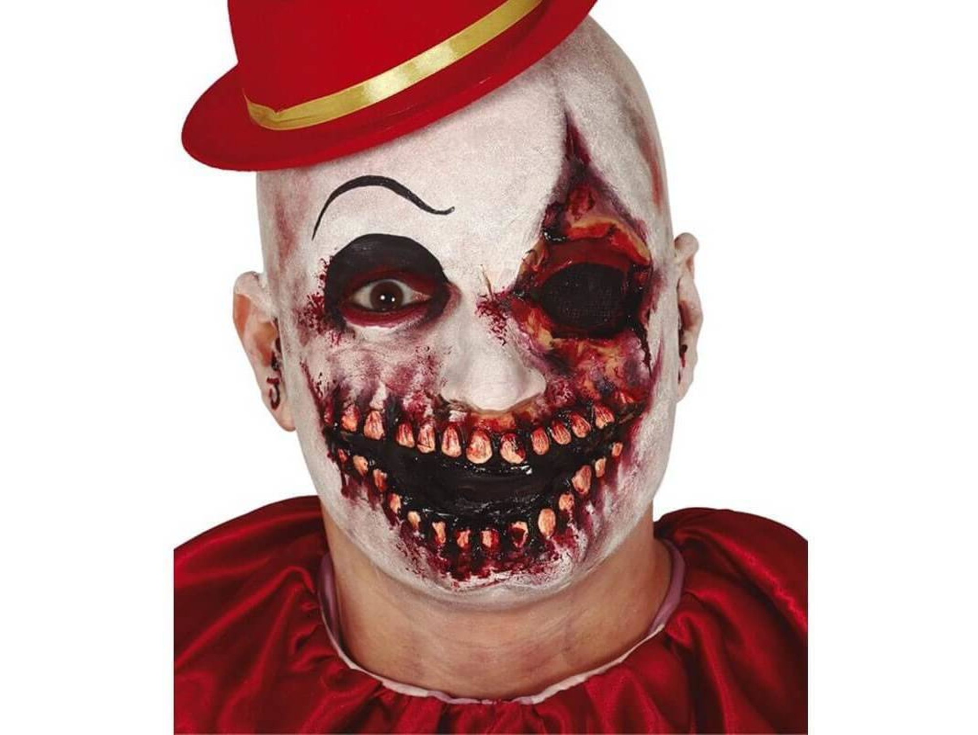 Maquillaje DISFRAZZES Maquillaje FXs de Cicatriz en Boca (15 cm - Halloween)