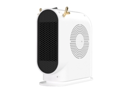 Calentador portátil, mini calentador eléctrico en forma de bocina (blanco) Cuich