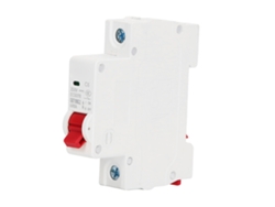 Disyuntor Mcb 1p Cc 6a Montaje Rail Din Interruptor Protector Capacidad De Ruptura 6000a