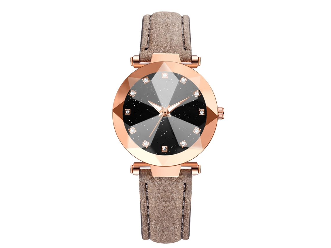 Reloj De Pulsera De Aleación Con Esfera Redonda Y Pantalla Analógica - Moda (gris)