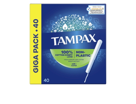 Tampón Super 40 Unidades Ds TAMPAX