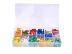 Kit De Fusibles Hoja 220 Piezas Para Coche Estándar Pequeño 5-30a Asortido