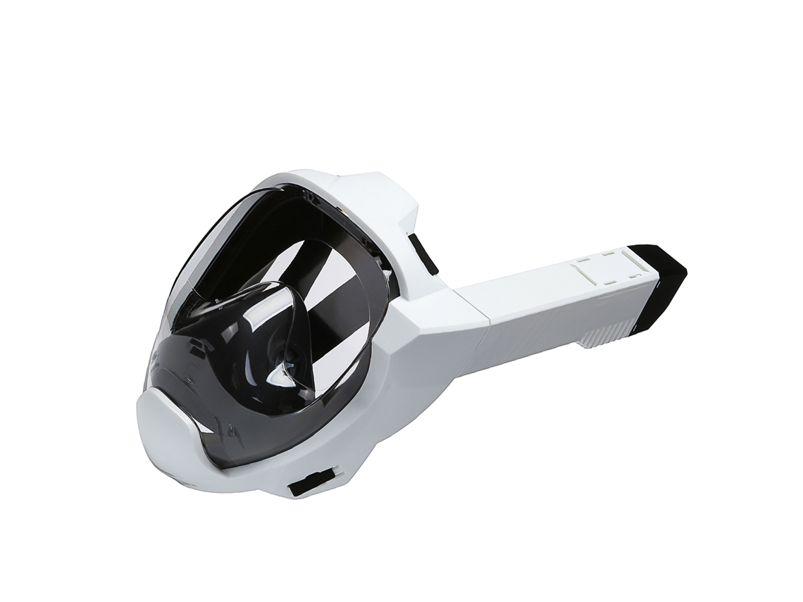 Máscara De Snorkel Integral Con Sistema De Respiración Seca, Antivaho, Antifugas Y Visión Panorámica De 180° Para Adultos.