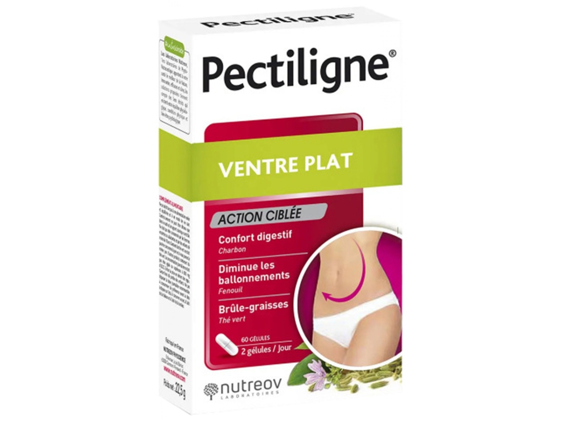 NUTREOV Pectiligne Ventre Plat 60 Gélules