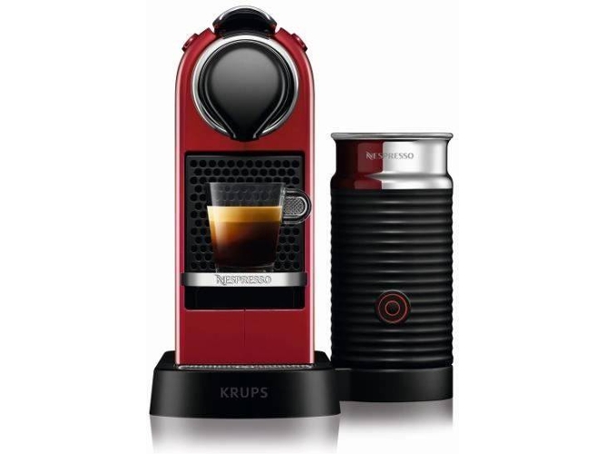 Nespresso Citiz Leche máquina expreso rouge krups yy4116fd cafeteras de milk