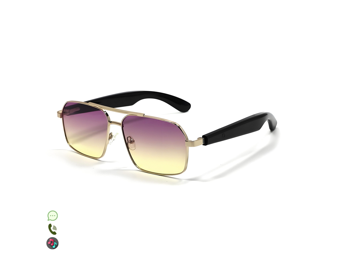 Gafas Ai Gt-31 Con Llamadas Bluetooth, Control Remoto De Cámara, Reproducción De Música Y Voz Asistente. Smartglasses